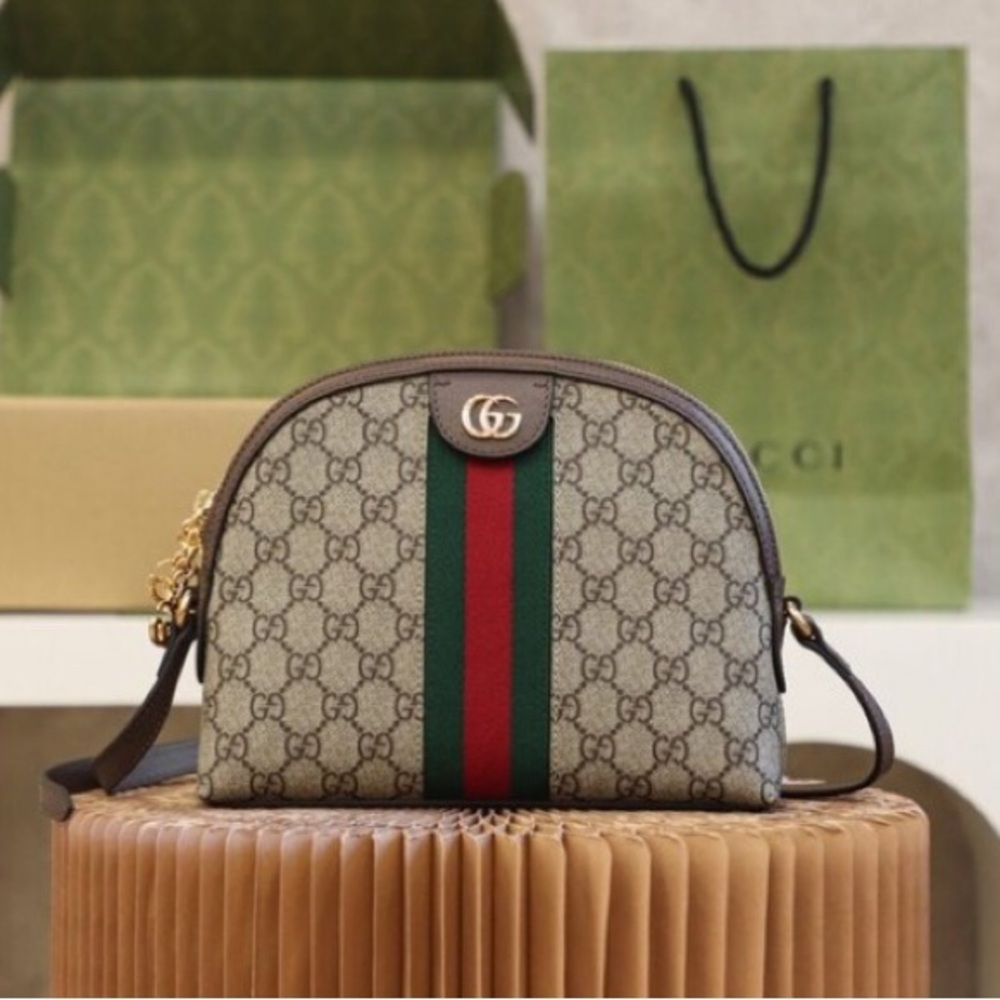 Gucci Double G Logo Camera Bag - Full of Retro Style